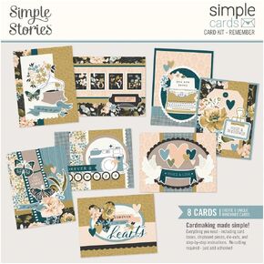 Simple Stories Simple Cards Card Kit-Remember