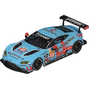 Carrera 27743 Aston Martin Vantage GTE TF Sport 4 Horsemen Racing No. 33 1:32 Scale Analog Slot Car Racing Vehicle Evolution Slot Car Race Tracks