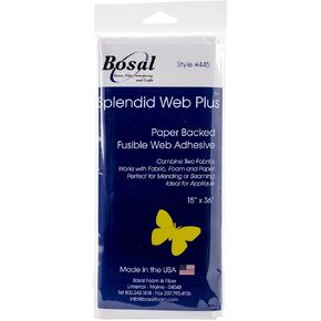 Bosal 445 Splendid Web Plus Fusible Interfacing 15"x36"