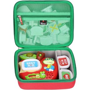 Mchoi Shockproof Carrying Case Compatible with Leapfrog Tad's Fridge Phonics Magnetic Letter Set, Case Only
