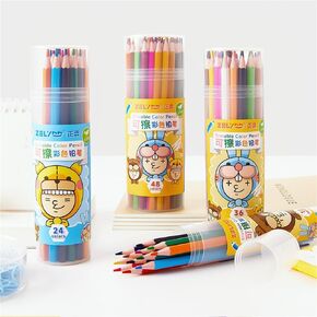 Erasable Colored Pencils, Bulk Colored Pencil Set, Pencils for Adult Coloring Books, Holiday Gift for Teens, 6+ (24pcs set)