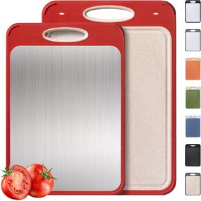 2 Packs Cutting Board Double Sided Non Slip Feet Over Sink Large Size Great Grandma Christmas Xmas Birthday Gifts Ideas Grandmother Gigi Granny Nana Glamma Mawmaw Yaya Abuela Abuelita Mamaw Mimi Nonna