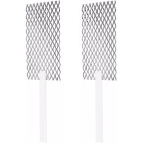 TEAMWILL 2PCS Titanium Anode Rhodium Jewelry Plating Mesh with Handle, Titanium Mesh Cathode Rhodium Palladium Jewelry Plater Tool