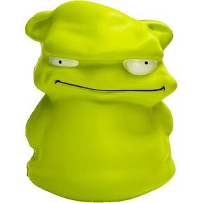 funnysquee Adorable Mini Green Monster Slow Rising Squishy, Stress Relief, Fun for Kids, in Convenient 4.7" Size
