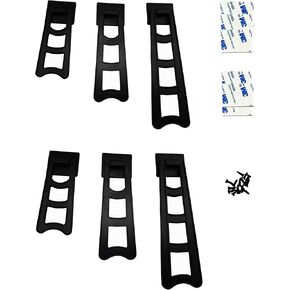 Picture Frame Easel Back Support, Plastic Frame, Photo Frame Back Support, 3 Kinds of Sizes, 6PCS