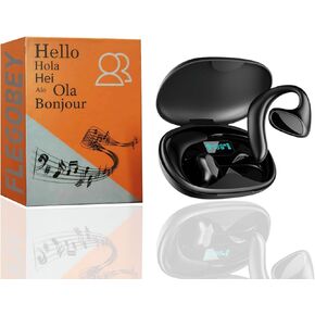 Flegobey Translator Earbuds,Flegobey Ear Buds,Wireless Bluetooth 3in1 Language Translator Earbuds Real Time Translation Device for iOS and Android 144 Languages and Accents (Black)