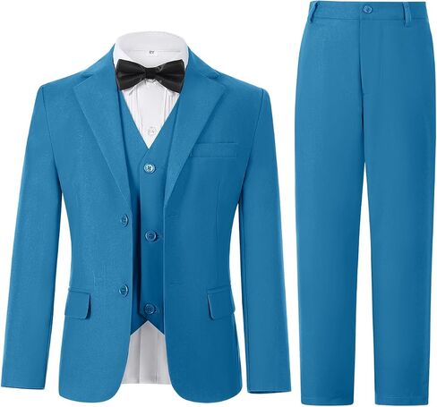 Yanlu Toddler Suits for Boys Formal Suit Ring Bearer Outfit Kids Dress Clothes for Wedding in Saudi Arabia
