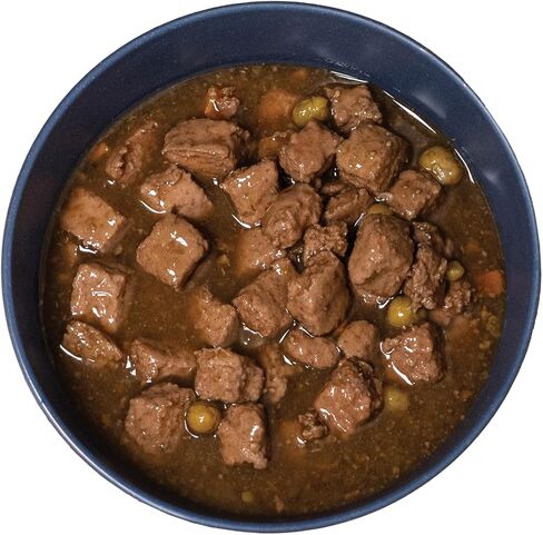 Amazon Basics Cuts in Gravy Canned Dog Food Variety Pack, Country Stew Flavor and with Beef, 13.2oz (Pack of 12) in Kuwait