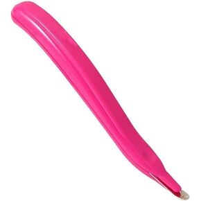 Pink Portable Staple Remover, Staple Puller Tool Magnetic Head Staple Removal Tool Handheld Staple Puller, Staple Removers Pen Type Staple Binding Supplies School Office Home Staplers and Punches