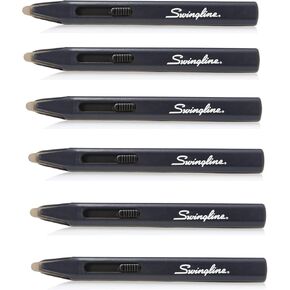 Swingline Staple Remover, Blade Style, Built-in Magnet, Ultimate, Black (S7038121), 6 Pack