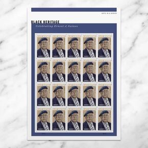 Ernest J Gaines Black Heritage Celebrating (Sheet of 20) Forever Postage Stamps (46th in a Series) Scott #5753