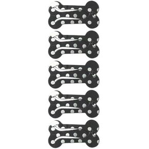 5 Pcs Black Dog Hair Clips Mini Bone Dog Barrette Small Snap Hair Clips Pet Hair Barrettes Pet Hairpin Dog Hair Accessories