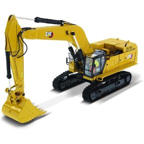 Diecast Masters 1:50 Scale Cat 395 Super-Large Next-Generation Hydraulic-Excavator (GP Version), with 2 Additional Work Tools Hammer and Shear - High Line Series 85709