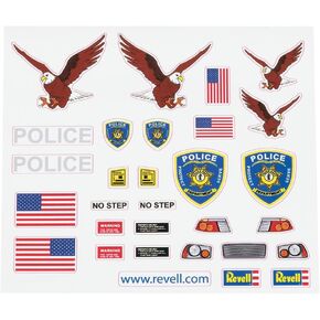 Revell Pinewood Derby Peel & Stick J Decal