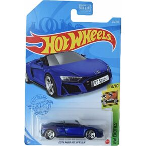 Hot Wheels 2019 Audi R8 Spyder ، Exotics 4/10 - Blue