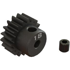 ARRMA 18T 0.8Mod 1/8" Bore CNC Steel Pinion Gear, ARA311080