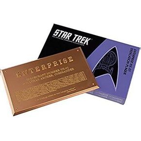 Star Trek Enterprise NX-01 Dedication Plaque by Eaglemoss