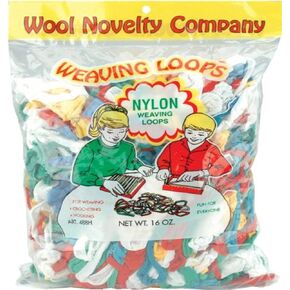 Wool Novelty Assorted Nylon Weaving Loops 16oz