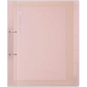 Kokuyo ME 2 حلقة من الورقة الفضفاضة ، A4 ، ما يصل إلى 100 ورقة ، Taupe Rose ، استيراد اليابان (KME-TRBPP158MV)