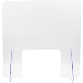 Privacy Folders for Students, Self Standing Desk Privacy Panel Desk Dividers for Students 15.7 * 15.7 Inch, Acrylic Testing Dividers Sneeze Guard Board for Classroom Office