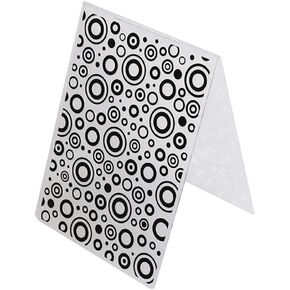 Dots Circle Background Plastic stressing bolders for card make scrapbooking and other paper crafts 3010917