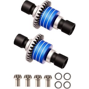 45# Steel Front Rear Differential Diff Input Gear Set for MJX Hyper go 1/16 H16BM H16PL H16DR H16207 16208 16209 16210 H16 1/14 14301 14302 14209 14210 Series Upgrades Part Blue