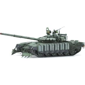 MENG Model MNGTS-053 1:35-Russian MBT T-72B3M / KMT-8 Mine Clearing Scale Model kit, Unpainted