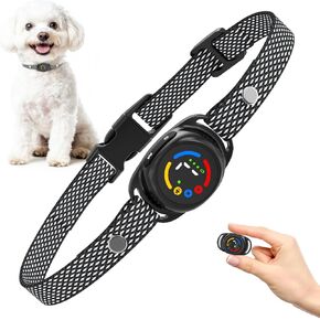 SPEAKY New Small Design 2025 No Shock Bark Collar, bark Collar Small Dog, bark Collar Medium Dog, Anti Barking Collar with 7 Sensitivities, Mode Beep & Vibration, Effective & Humane.