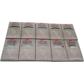 ckpsms Organ Needle -#Organ-DBX1 100PCS Japan Organ Sewing Machine Needles Compatible with/Replacement for JUKI Brand DDL-555,DDL-5530, DDL-5550 DDL-8700 DDL-8700-7 (Organ-DBX1 14/90)