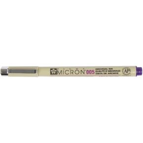 Micron Pigma Fine Line Design Pen Size: 0.2mm, Color: Purple