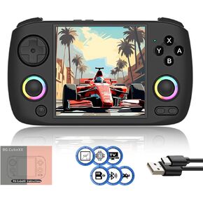 RG CubeXX Handheld Game Console 3.95-in 720*720 IPS OCA 1:1 Screen 3800mAh H700 Opensource System rgcubexx Black