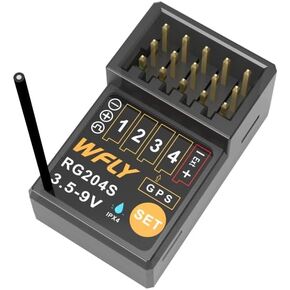 RG204S Mini rc car Receiver 4 Channels rc Receiver for WFLY X9S rc car Transmitter