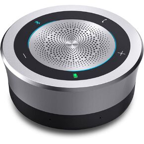 Horion HM-5U Conference Speaker and Microphone with AI, Bluetooth Speakermic for Conference Calls, 8 Mics, 32kHz, 26ft Voice Pickup, 8 Speakerphones Daisy-Chained, Works with Zoom/Microsoft/Teams