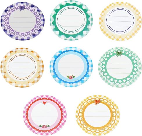 ملصقات ملصقات قابلة للإزالة Canning Jar 2 بوصة قابلة للإزالة ماسون جرة غطاء ملصقات تعليب لأغطية جرة تخزين الطعام مغلق الملصقات يمكن الملصقات -160pcs in Kuwait