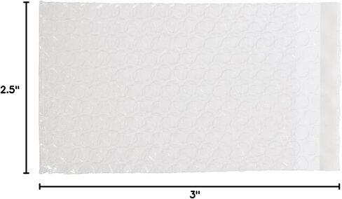 حقائب الفقاعات الصافية الصافية 100 PCS 2.5 "× 3" in Kuwait
