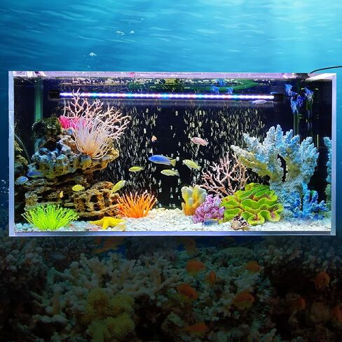 Tatub 36 '' ضوء حوض السمك الغاطس مع 3 أوضاع إضاءة ، 12.7 واط طيف كامل مصباح أسماك LED مع 10 مستويات من السطوع ، أضواء حوض السمك تحت الماء لخزان السمك مع توقيت تشغيل/إيقاف in Saudi Arabia