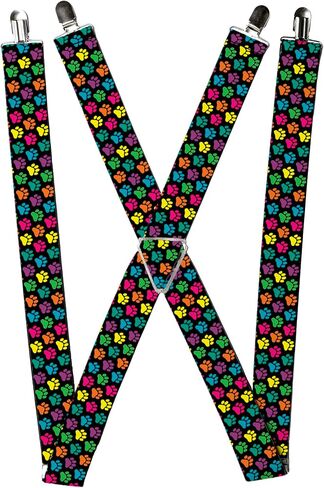 Buckle-Down unisex adults Buckle-down - Paws Suspenders, Paws, One Size US in Saudi Arabia