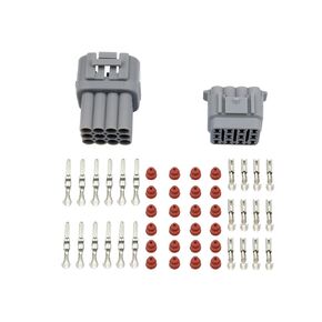 WMYCONGCONG 10 Kits Waterproof Electrical Wire Cable 12 Pin Way Connector Plug, Fits 2.2mm Terminals Wire(10 Kit)