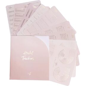 Habit Tracker Stickers - Foil Planner Stickers - Tracking - Mood Trackers - Hydration Trackers - Goal Trackers - Daily Trackers - to Do Lists - Glisten