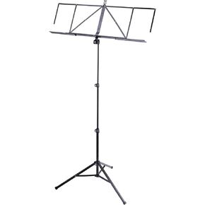 K&M - Konig & Meyer 10062.015.55 Music Stand Robby Plus - Extra Wide Expandable Desk - Sturdy Base - Adjustable Height - Compact - Professional Grade for Musicians - German Made - Black