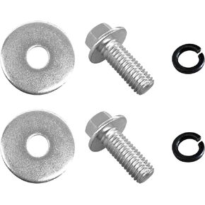 3/4 Inch Go Kart Clutch Bolt Kit Predator Engine Clutch and Lock Washer, Bolts for 10/12 Teeth Clutch Bolt Kit Compatible with Go Kart Predator Engines, Minibike and Kart Engine, (2 Sets)