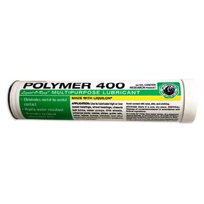 Polymer 400 Premium Tractor Grease (14oz) – Great for Bearings, Valves, and More - Made in The USA, Lithium-Complex Based, High-Temperature, Water-Repellent