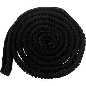 حبل سحب بنجي للدراجة، جميع مقود الدراجة للأطفال والبالغين للرحلات الطويلة MTB وركوب الدراجات (أسود) AC429 in Kuwait