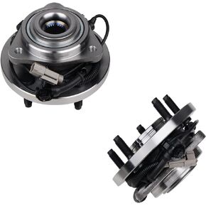 513234 Wheel Bearing Hub Assembly 2-Pack for 2006-2010 for Jeep Commander 2005-2010 for Jeep Grand Cherokee, 5-Lug Bolts w/ABS