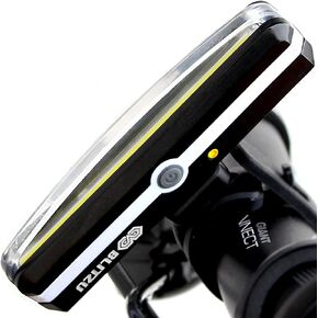 BLITZU 2023 Cyborg 168H Bike Headlight or 168T Tail Light USB Rechargeable LED Bicycle Lights Set Front Back Night Riding, Cycling Safety Reflector Accessories