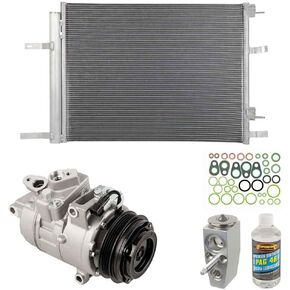 For Ford Fusion 2013-2016 A/C Kit w/AC Compressor Condenser & Drier - BuyAutoParts 61-94171R6 New