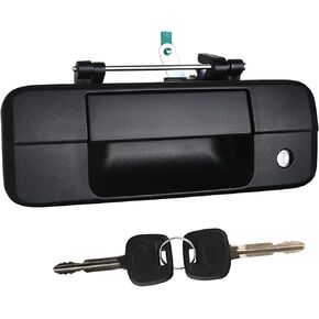 Tailgate Handle Liftgate Latch Handle with Key Lock Cylinder Compatible with 2007-2013 Toyota Tundra Replaces 69090-0C040 690900C040 81213