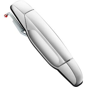 Chrome Exterior Rear Left Driver Side Door Handle Compatible with 2007-2013 Chevy Silverado Tahoe Avalanche Suburban,GMC Sierra Yukon XL Denali,Cadillac Escalade,|Replaces OE 15915659,22738725,80105