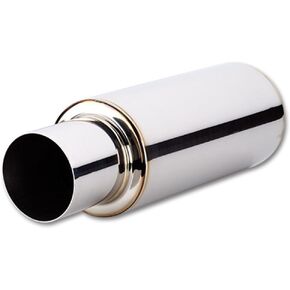 Vibrant Performance Vibrant (1091) 4" Round Tip TPV Universal Muffler
