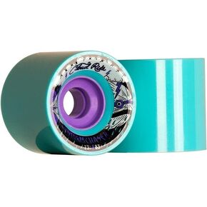 Storm Chaser 73mm 83a Downhill Longboard Race Wheels, Blue
